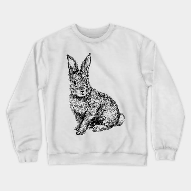 bunny Crewneck Sweatshirt by KwaaiKraai